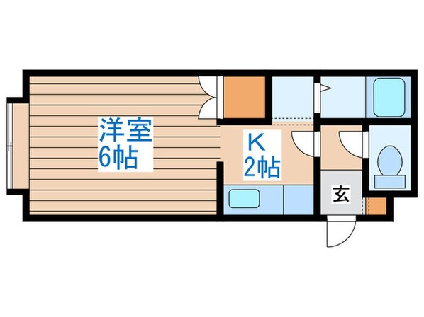 ドミ－ル発寒の物件間取画像